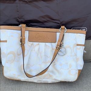 Authentic Coach tote bag